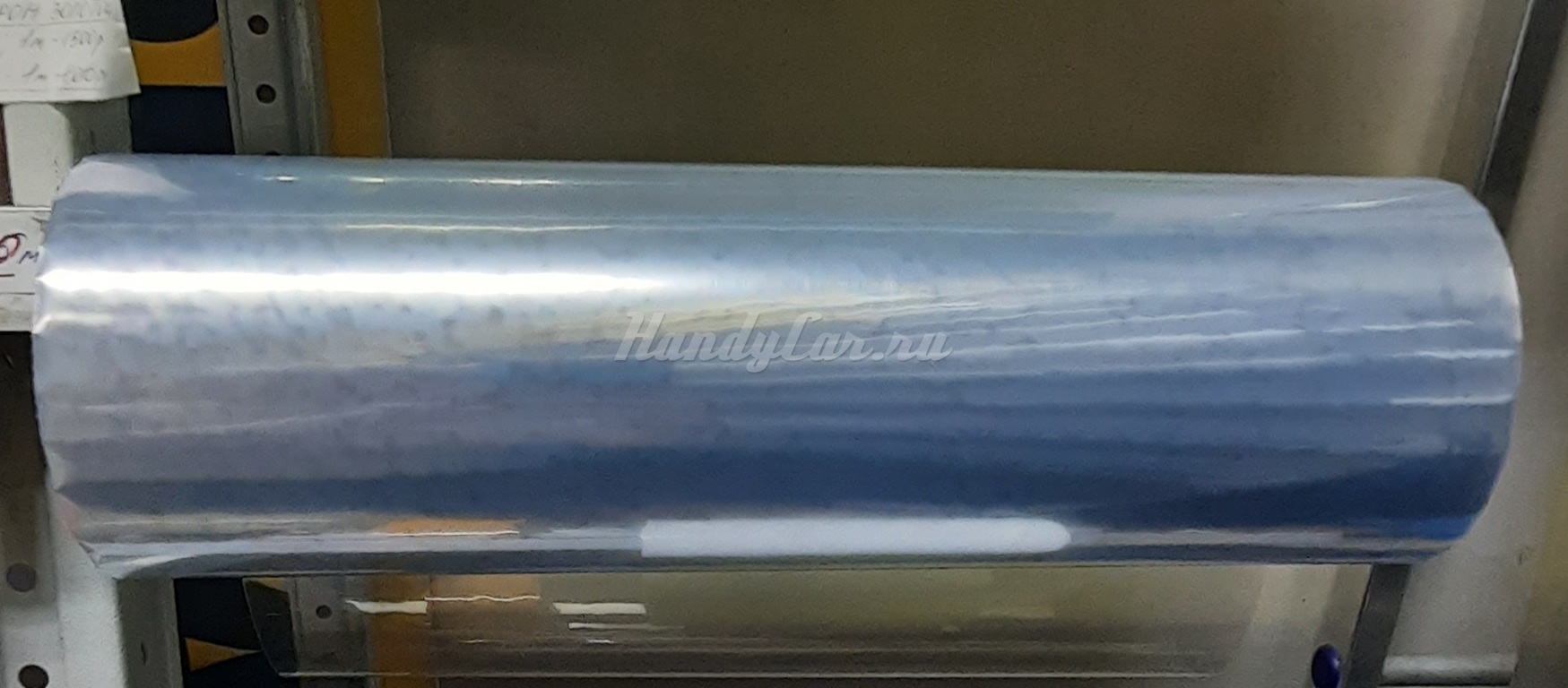 Плёнка защитная (ПВХ) прозрачная на фары 30 см х 100 см