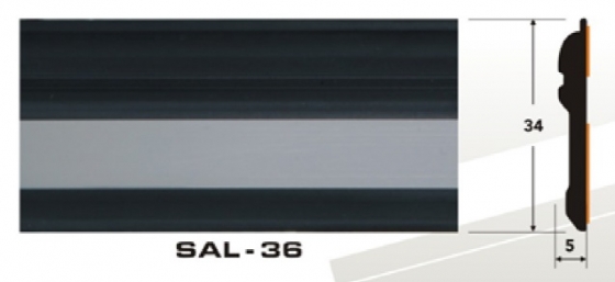 Молдинг SAL-36 (34 х 5 мм)