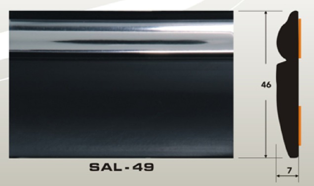Молдинг SAL-49 (46 х 7 мм)