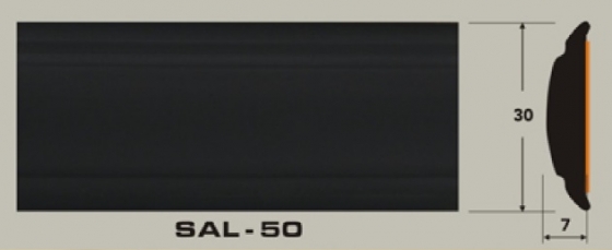 Молдинг SAL-50 (30 х 7 мм)