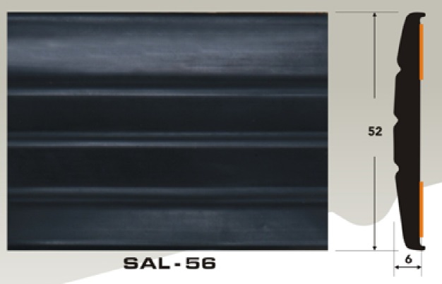 Молдинг SAL-56 (52 х 6 мм)