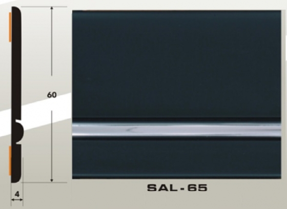 Молдинг SAL-65 (60 х 4 мм)