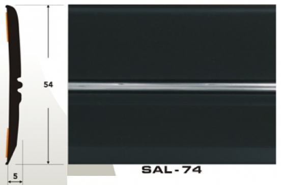 Молдинг SAL-74 (54 х 5 мм)