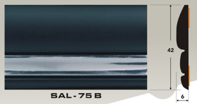 Молдинг SAL-75В (42 х 6 мм)