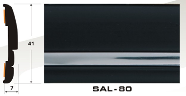 Молдинг SAL-80 (41 х 7 мм)