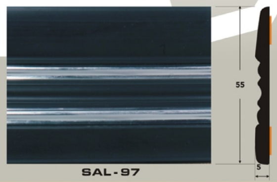 Молдинг SAL-97 (55 х 5 мм)