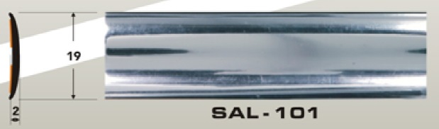 Молдинг SAL-101 (19 х 2 мм) (с дефектом)  РАСПРОДАЖА!!!