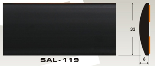 Молдинг SAL-119 (33 х 6 мм)