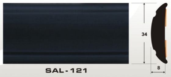 Молдинг SAL-121 (34 х 8 мм)