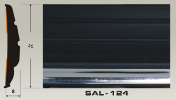 Молдинг SAL-124 (46 х 8 мм)