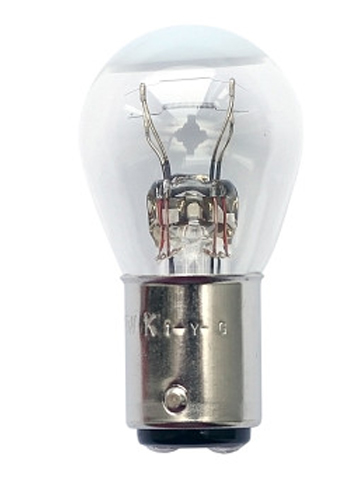 Лампа поворотников, повторителей поворотников криптононаполненная 12V 35/5W яркий белый цвет