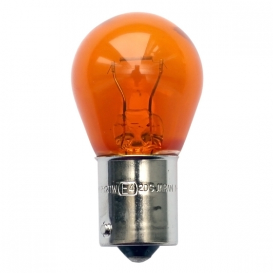 Лампа поворотников PY21W 12V 21W оранжевый цвет