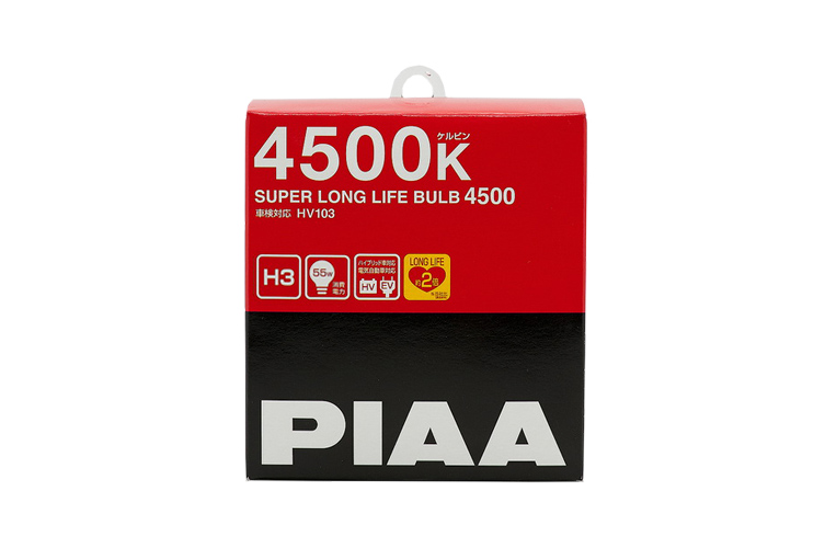 Лампы PIAA Super Long Life 4500K H3