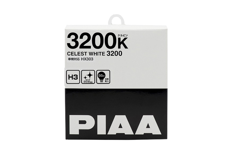 Лампы PIAA Celest White 3200K H3