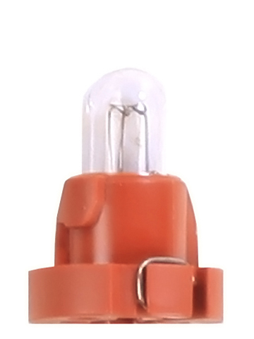 Лампа подсветки салона и панели приборов 28V 40mA T3 - пластик. цоколь (прозрач.) белый цвет 